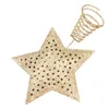 Decorazioni natalizie Tree Star TopperChristmas Xmas Ornaments Party Birthday Ornament Wedding Decoations Pendant Point Holiday Treetop 5