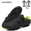 Sapatos de segurança ciclismo de bicicleta de montanha com clits tênis homens rodovias de terra cor de terra feminina de bicicleta spd speed calapwear calçado de bicicleta 220922