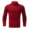 Heren t shirts herfst fitness shirt coltruien snel droge massieve kleur lange mouw t-shirts top voor mannelijke trainingsgymkleding