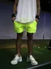 Pantalones cortos para hombres 2022 CINE COREANO Summer Fluorescente Flana Fashion Fashion Pantalones de playa Sports Beach
