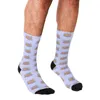 Herren Socken Lustige Capybara Party Gedruckt Harajuku Männer Glücklich Hip Hop Neuheit Nette Jungen Crew Casual Verrückt Für