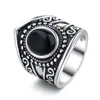 Clusterringen Sterling Silver 925 Diamant voor vrouwen Wedding gevulde dames paar Love Black Ketters mannen