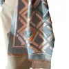 Designer coton anneau Plaid écharpe mode foulards pour femmes hommes hiver chaud petite amie cadeau imprimer lettre F 22092401CZ1291093