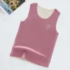 Children Winter Camisole Underwears Sleeveless Vests Keep Warm T-shirts for Boys Girls Kids Undershirts Sleeveless Top Clothing100-170cm 20220924 E3