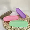 Transparent Glasses Case Candy Color Plastic Sunglasses Case Portable Travel Jewelry Storage Box