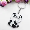 Creative Cartoon Cartoon Bottle Bottle Comchains Panda Baychain подвесной штопора