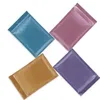 Matt Color Resealable Zip Mylar Bag Food Storage Aluminum Foil Bags plastic Smell Proof Pouch