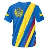 T-shirts d'extérieur imprimés en 3D pour hommes, carte de drapeau surdimensionnée, vente en gros, maillot de Football 6xl, Ukraine, été 220923