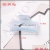 Hair Clips Barrettes Fashion Accessories Jelly Color Hair Claw Jaw Clips Transparent Hairs Clamps Holder Plastic Headd Dhseller2010 Dhunq