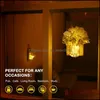 Décoration de fête Partykindom 2Pcs Vintage Patio Hanging Lights Home Decor Appliques Hortensia Floral Décoratif Mur Drop Delivery 2021 Dh1Ap