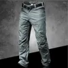 Pantaloni per esterni cittadini uomini cargo impermeabili per la caccia alle escursioni da combattimento tattico swat pantaloni multi tasca casual