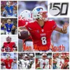 SJ NCAA College Jerseys SMU Mustangs 3 James Proche 30 Tyler Lavine 31 Merek Pierce 5 Xavier SJ NES 25 TJ McDaniel Custom Football zszyty