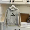 22fw brand designer boys hooded sweater pullover high end gray clothing pink COLOR girl knitted sweaters long sleeve sweatshirts s2478416