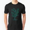 Heren t shirts cactus illustratie t-shirts puur katoen o-neck shirt mannen great mexico monotone lijn Griekse kaktos bloemplant stekel