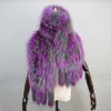 Scarves New Genuine Fox Fur Shl For Women Real Natural Female Capes And Wraps Wedding Bride Winter Warm Outwear Scarf Y