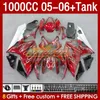 OEM Lavings Tank для Suzuki GSX-R1000 GSXR1000 GSXR 1000 CC K5 05 06 BODY 157NO.43 1000CC GSX-1000 2005 2006 GSX R1000 2005-2006