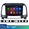 Naviga￧￣o de GPS para v￭deo Android de 9 polegadas para 2006-2012 Hyundai Santa Fe A reposi￧￣o com suporte a Bluetooth Rearview C￢mera OBD II