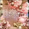 Party Decoration Gold Shimmer Sequin Event Festival Christmas Backdrops Art Decor Square Wall Panel Wedding Background Drop Delivery Dhis9