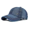 Top Caps 2021Vintage Yıkanmış Pamuk Beyzbol Kapağı Erkekler Kadın Denim Baba Şapkası Ayarlanabilir Kamyoner Stil Düşük Profil T220923