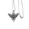 Pendant Necklaces 12pcs Moth Necklace Charm Gothic Witchy Occult Wiccan Dead