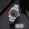 Homens/mulheres relógios automáticos mecânicos 40mm relógio 904L Aço inoxidável azul preto Cerâmica Safira de vidro Super luminoso relógios de pulso