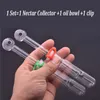 Set Glass Oil Burner Bong Hookahs with 14mm Male Glass Oil Burner Pipes Wax Oil Concentrate Dab Straw Rig Wholesale Dhl Free Cheapest