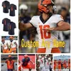 Sj Custom Illinois Fighting Illini College Football Jerseys 87 Daniel Barker 9 Sj sh Imatorbhebhe 97 Bobby Roundtree Simeon Rice Femmes cousues