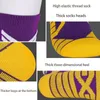 Men's Socks 5 pairs Middle Tube Basketball Adult Thick Bottom Sports Nonslip Player Number Sport Crew Towel 220923