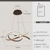 Pendant Lamps Modern Minimalist Led Irregular Graphic Acrylic Aluminum Lights Dining Room Living Bedroom Study Creative Lamp