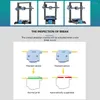 Printers TWO TREES EU/US Bluer 3D Printer All Metal Structure With Mute Drive DIY Kit Nano Motherboard Dual Extruder Printing