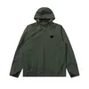 stone island Mens Veste Designer Zipper à glissière à capuche à capuche classique Mode Italie Style Automne et hiver Couple Bombardier vestes