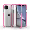 Coques de téléphone en acrylique transparent transparent antichoc de qualité supérieure pour iPhone 15 14 13 12 11 Pro MAX Mini XS Max X XR militaire anti-chute