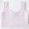 Camisole Children Firm Girl Girl Hipster Algodão Adolescente Adolescente Roupa Destina Crianças Vestre jovem Tópico fofo para 6-14 anos 20220924 E3