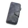 Wallets Women's Wallet Made Of Leather Three Fold VINTAGE Womens Purses Mobile Phone Purse Female Coin Carteira Feminina