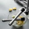 Bar Tools Cocktail Shaker Mojito Mint Muddler Rostfritt st￥l Vinblandning Stick Muddler Ice Crusher Hammer Bartenders Barware 20220924 Q2