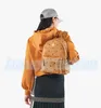 Designers de luxo mochila moda bolsa escolar bolsa de ombro clássico couro genuíno mulheres homens mochila lona esporte viagem ao ar livre livro alça superior mochila presente