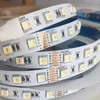 Remsor LED -remsa flexibelt ljus rgbcct neon 5 f￤rg i 1 chip vattent￤t IP67 DC12/24V RGB vit varm CRI95 4800lm 5 meter SMD