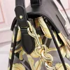 Evening Bags Shoulder Bags Women Crossbody Bag Purse Handbag Purses 5A Quality Fashion Gold Baroque Print Tote Canvas Metal Chain Flap Double Letter Wallet