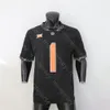 WSK NCAA College Oklahoma State OSU 축구 저지 Dez Bryant Black Size S-3XL 모든 스티치 자수