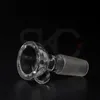 DHL Hookahs Clear Thick Walled Glass Bowl 14mm 18mm Male For Dab Rigs Glass Water Pipes Bongs