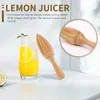 Juicers Manual Lemon Juice Press 인류되지 않은 단단한 나무 원뿔 부엌 베이킹 용품 통나무 압박 도구