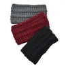 Girl Woman Headband Knit Ponytail Crochet Hair Accessory Yoga Sport Ins Elastic Hairband Super Stretch RRB15720