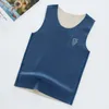 Enfants hiver Camisole sous-vêtements gilets sans manches garder au chaud T-shirts pour garçons filles enfants sous-vêtements haut sans manches vêtements 100-170 cm 20220924 E3