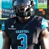 Maglia da calcio Nik1 Coastal Carolina Chanticleers NCAA College Jeffrey Gunter Kameron Brown Shermari Jones White Jackson Henderson Hazel Simpson