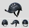 Motorcycle Helmets Carbon Fiber Half Helmet Open Face Capacete Motocicleta Cascos Para Moto Racing Motorbike Vintage