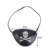 2 Style Pirate Eye Patch Skull Crossbone Halloween Party Favor Bag Costume Giocattolo per bambini Halloween Masquerade Accessori pirata RRB15728