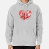 M￤ns hoodies ￤lskar avslappnade r￤nder r￶da och vita. Hoodie l￥ng￤rmad atletisk sport de gijon sport