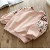 Neonate T-shirt Felpe Primavera Autunno Bambini felpe bambini manica lunga Abbigliamento per ragazza Felpa con cappuccio