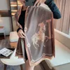 Designer Cashmere Scarf Shawl for Women Winter Pashmina Filtar Mens Long Scarves Letter Printed Woolen Head Wrap Scarfs6754153