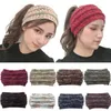 Tricoté Crochet bandeau automne hiver nouvelles femmes Sport Head wrap Bandeau Fascinator Chapeau Tête Robe Coiffes BBB15718